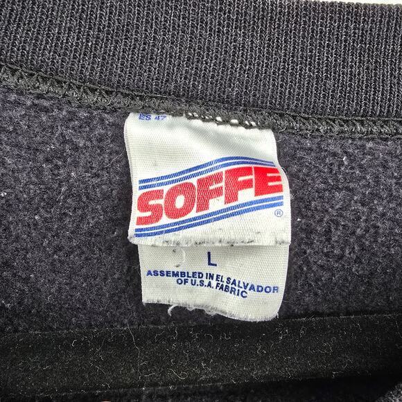 Soffe Unisex Soft Army Fort Benning Graphic Sweatshirt Dark Navy Blue Size Large - Picture 4 of 8